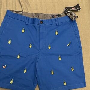 Vineyard Vines Blue Pineapple Men's Shorts